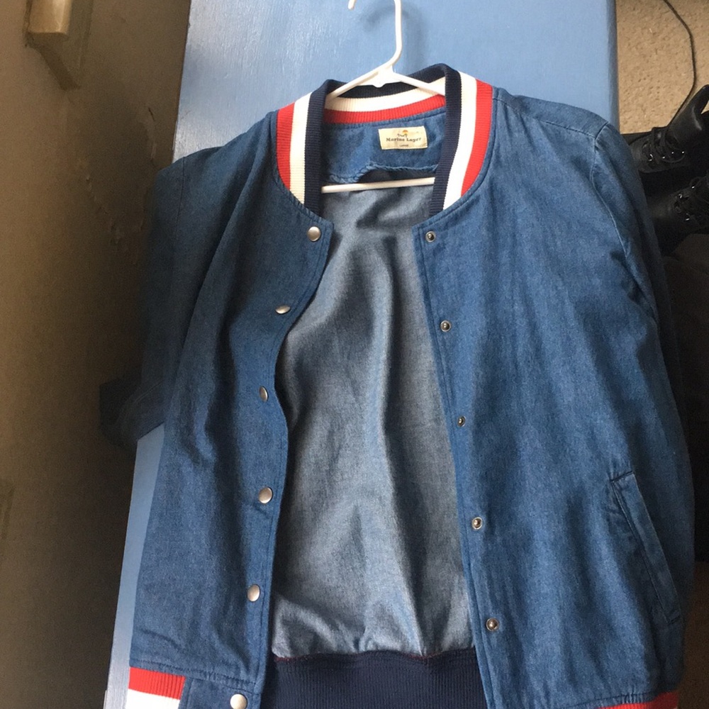Marine layer jacket